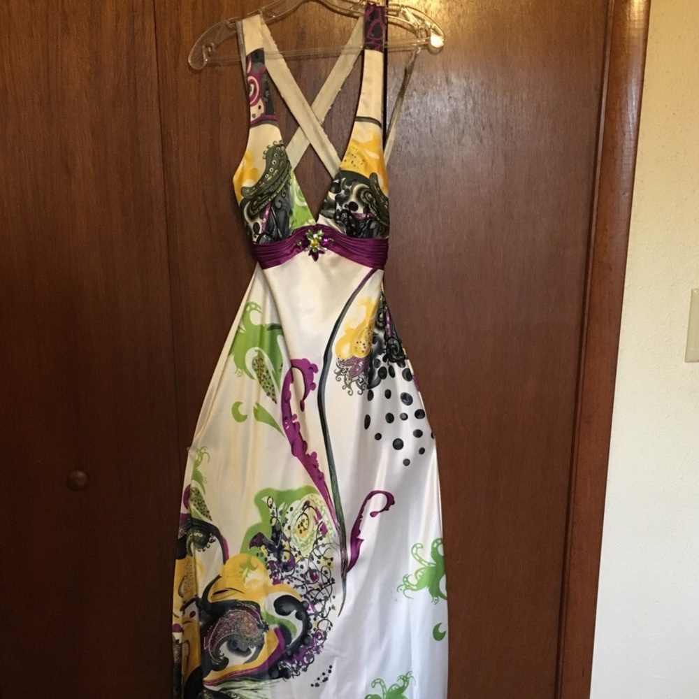 Floor length formal gown